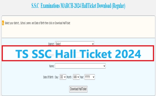 tssc hall ticket out